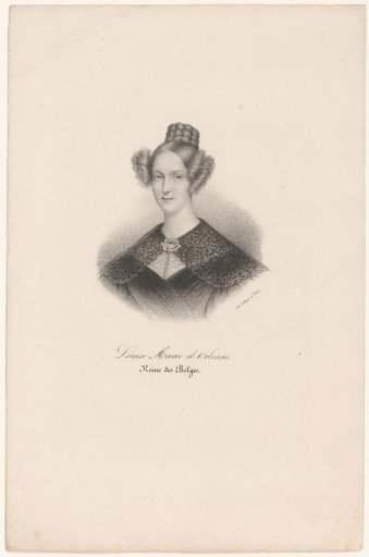 Portrait of Louise Marie of Orléans