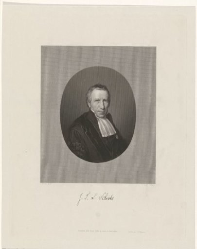 Portrait of Johannes Frederik Lodewijk Schröder