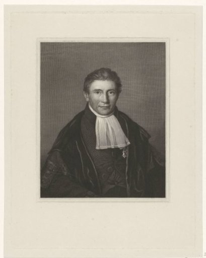 Portrait of Sibrandus Stratingh