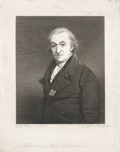 Portrait of Martinus van Marum