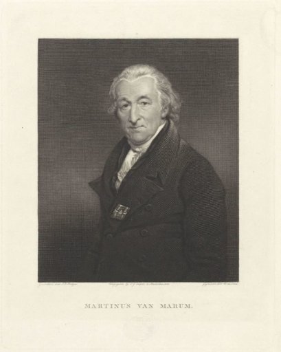 Portrait of Martinus van Marum