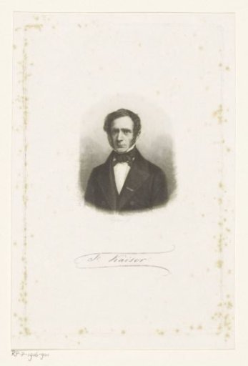 Portrait of the astronomer Frederik Kaiser