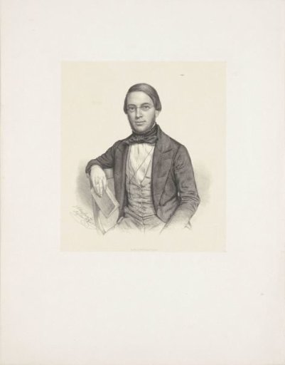 Portrait of a man, possibly C.P. Burger