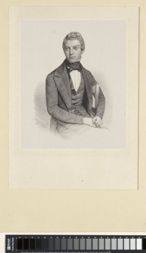 Portrait of an unknown man, possibly Mr. Heinsberger