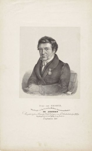 Portrait of B. van den Broek