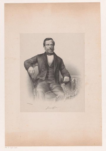 Portrait of J.M. (Jacobus Marinus) van Gent