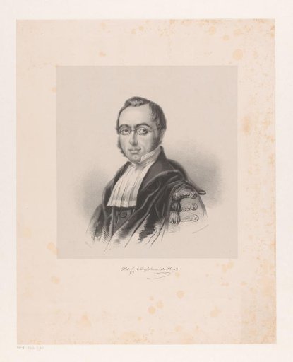 Portrait of Pieter Otto Coenraad Vorsselman de Heer