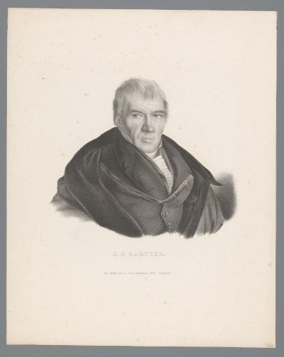 Portrait of Jean Guillaume Garnier