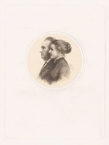 Portrait of Josephus Albertus and Catharina Alberdingk Thijm