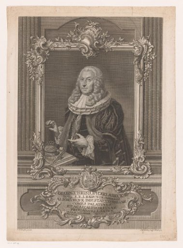 Portrait of Georg Christoph Erlabeck