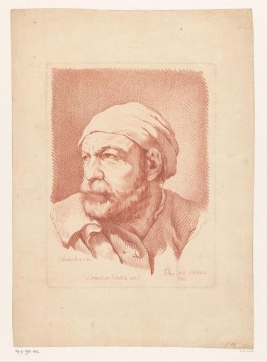 Portrait of an unknown man with a cap