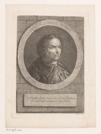 Portrait of Johann Daniel Donat