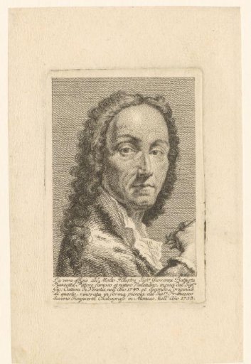 Portrait of Giovanni Battista Piazzetta