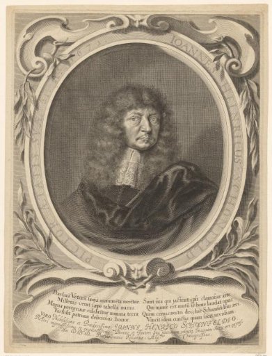 Portrait of Johann Heinrich Schönfeld