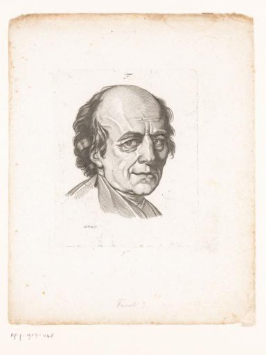 Portrait of Johann Heinrich Fuessli