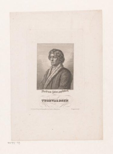 Portrait of Bertel Thorvaldsen