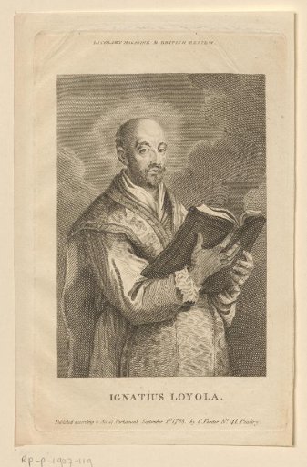 Portrait of Ignatius of Loyola