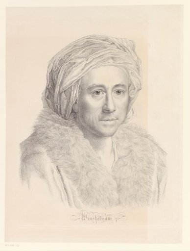 Portrait of Johann Joachim Winckelmann