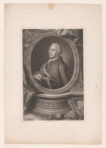 Portrait of Georg Wolfgang Knorr