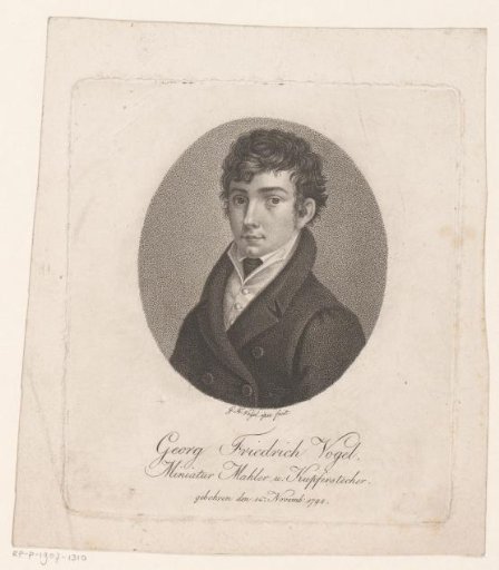 Self-Portrait of Georg Friedrich Vogel