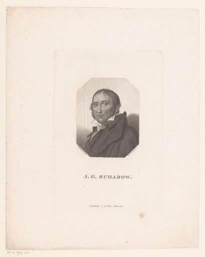 Portrait of Gottfried Schadow