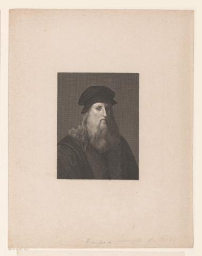 Portrait of Leonardo da Vinci