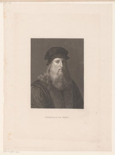 Portrait of Leonardo da Vinci