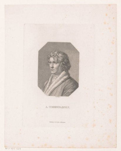 Portrait of Bertel Thorvaldsen