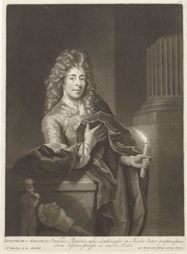 Portrait of Godfried Schalcken