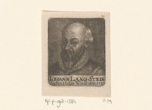 Portrait of Johann Lang