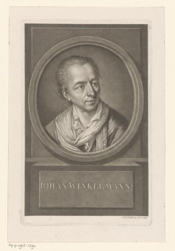 Portrait of Johann Joachim Winckelmann