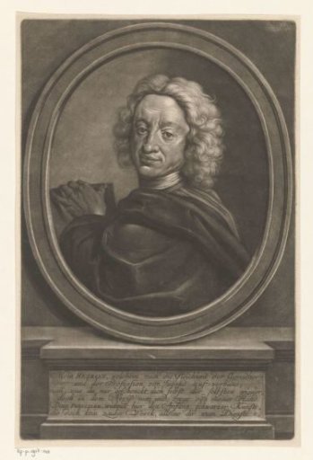 Portrait of Georg Daniel Heumann
