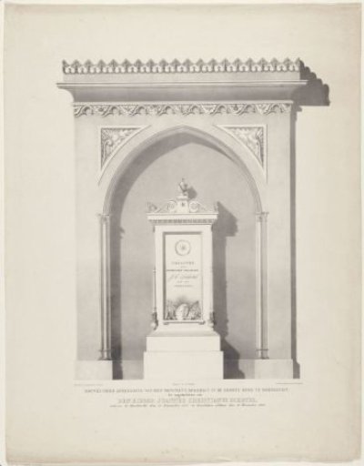 Monument to the painter Johannes Christiaan Schotel