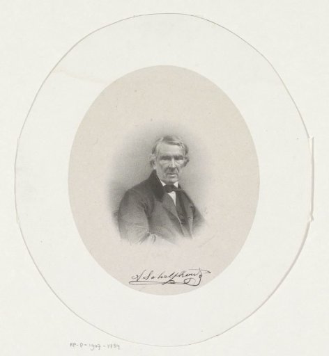 Portrait of Andreas Schelfhout