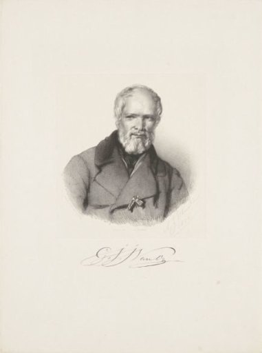 Portrait of Georgius Jacobus Johannes van Os