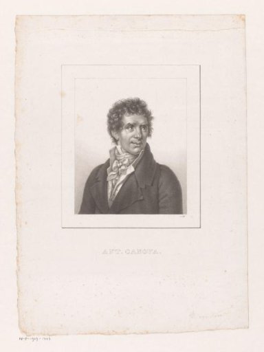 Portrait of Antonio Canova