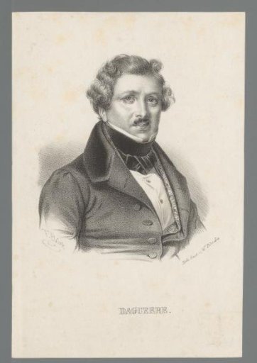 Portrait of Louis Jacques Mandé Daguerre