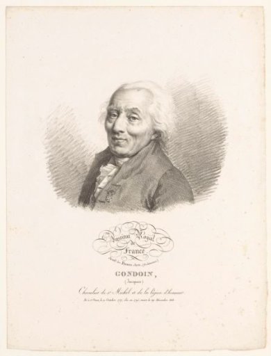 Portrait of the architect Jacques Gondouin