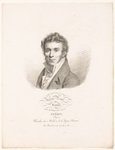 Portrait of the painter Pierre Narcisse Guérin