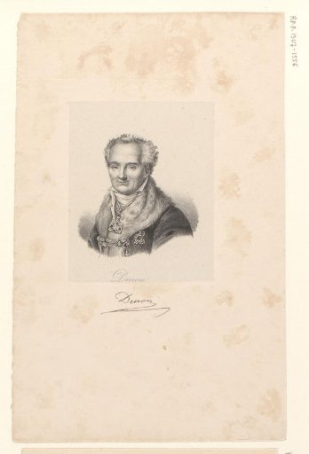 Portrait of Dominique Vivant Denon