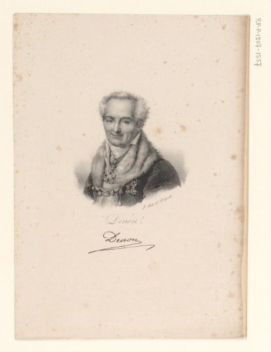 Portrait of Dominique Vivant Denon
