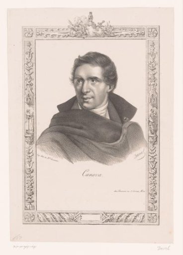 Portrait of Antonio Canova