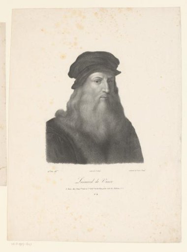 Portrait of Leonardo da Vinci