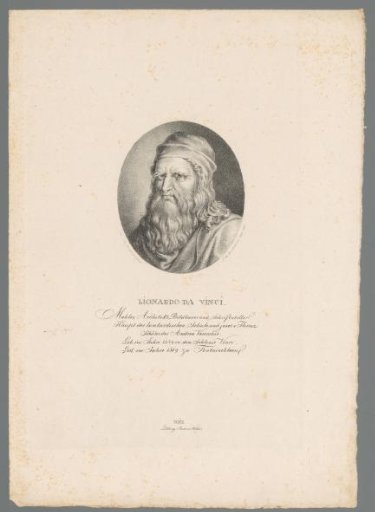 Portrait of Leonardo da Vinci