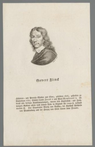 Portrait of Govert Flinck