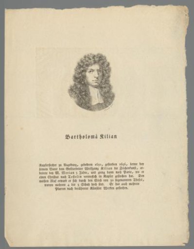 Portrait of Bartholomäus Kilian (II)