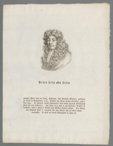 Portrait of Sir Peter Lely