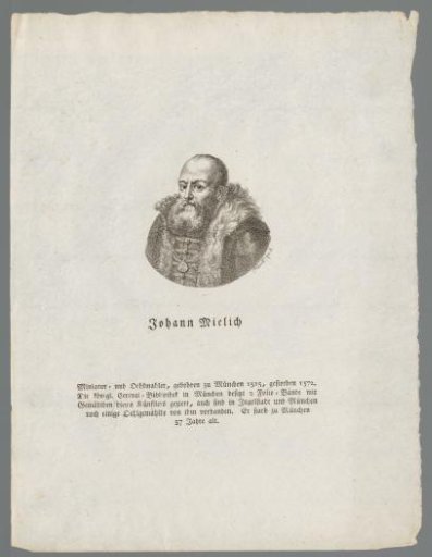 Portrait of Hans Mielich
