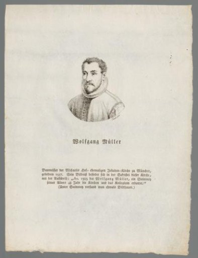 Portrait of Wolfgang Müller