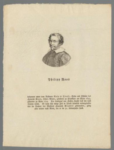 Portrait of Philipp Peter Roos